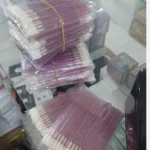 براش پنبه ای مژه و تتو 50 عددی